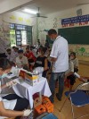 HỌC SINH TRƯỜNG PTDTNT – THPT HUYỆN MƯỜNG CHÀ TIÊM VẮC XIN PHÒNG COVID-19